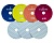 Алмазные гибкие шлифовальные круги TRADECITY Pads 7-STEP D100 комплект