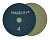 Алмазные гибкие шлифовальные круги Треугольник Pads 5-STEP №4 D100