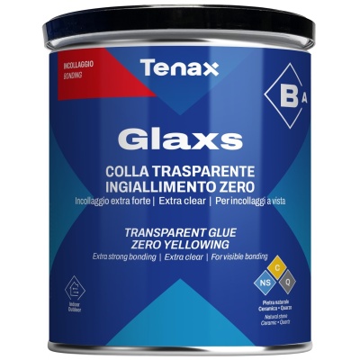 Клей эпоксидный Glaxs A+B (прозрачный жидкий) 1+0.75 л, Tenax